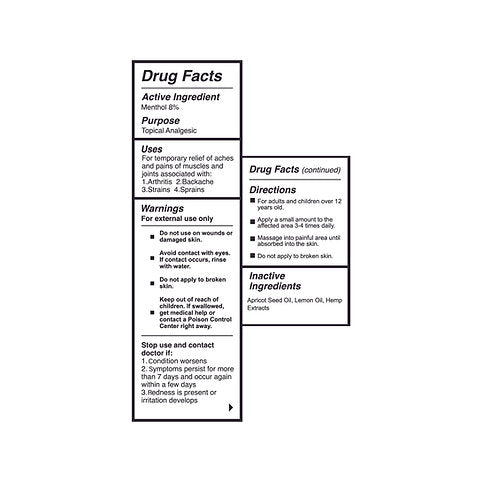 DR-7 Roll ON - Pain Relief 3oz (85mg)