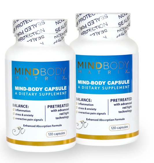 Mind-Body Capsule Two Bottle Bundle (240 Capsules)